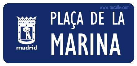 cartel_de_plaÇa-de la-Marina_en_madrid